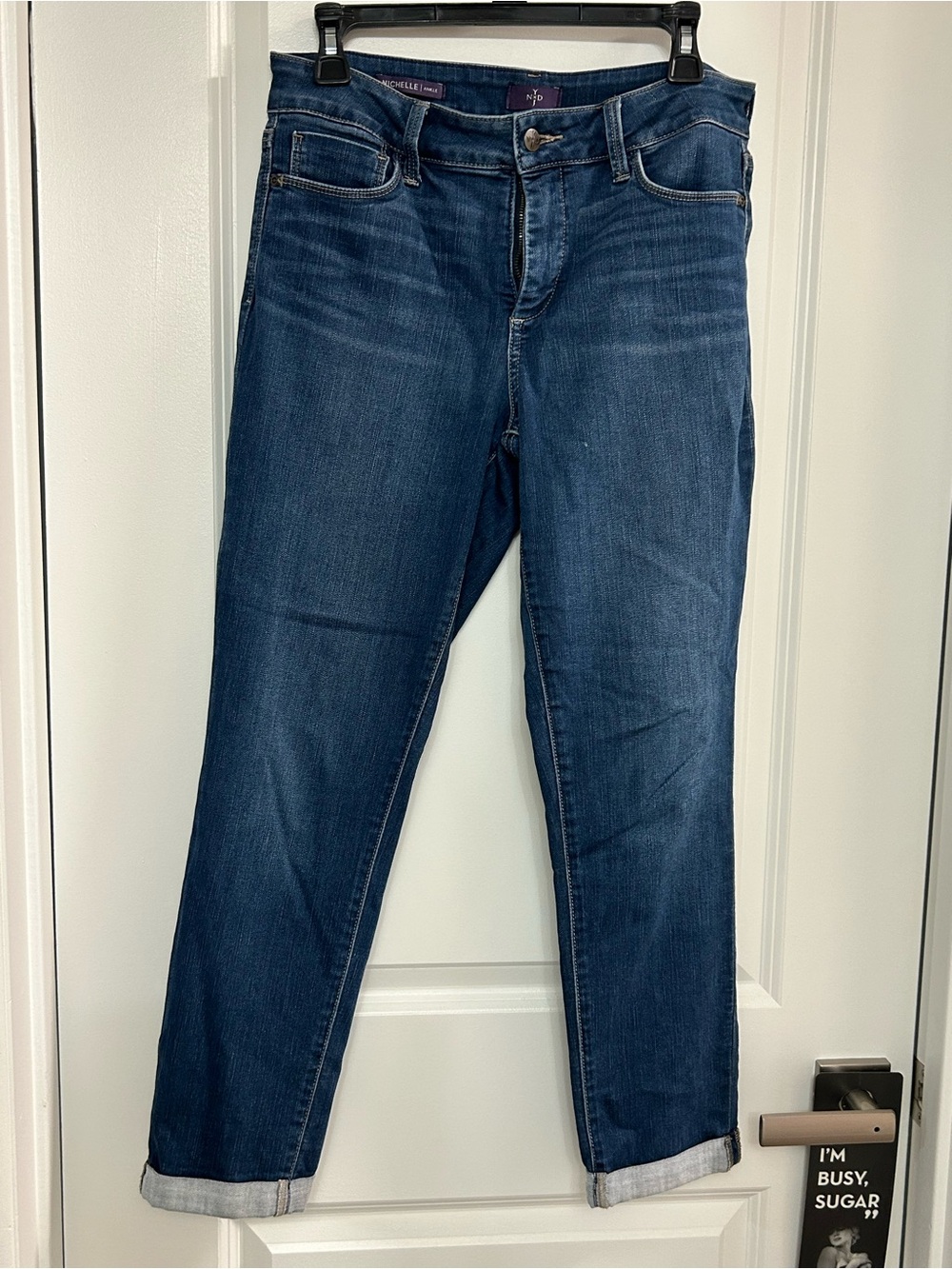 NYDJ Nichelle Ankle Jeans size 8
